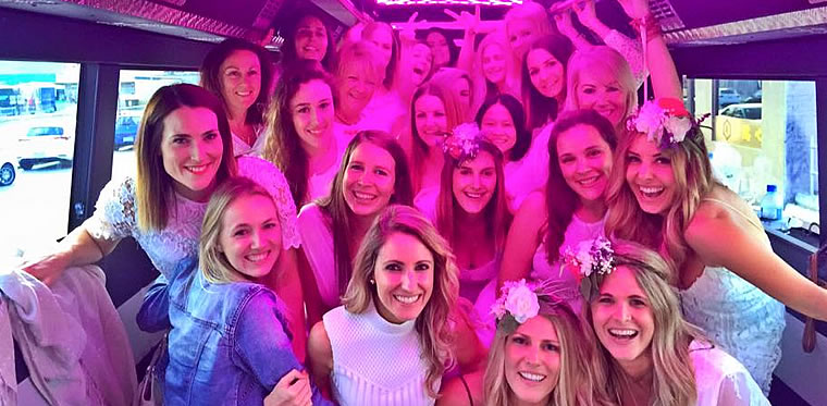 Perth hens night party bus hire